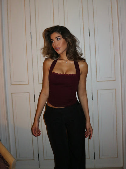 LENA LACE CORSET TOP