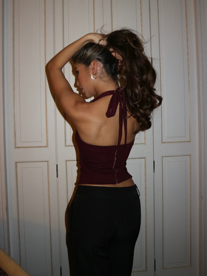 LENA LACE CORSET TOP