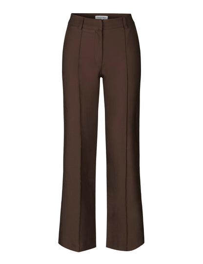 GRACE WIDE TROUSERS - BRUIN